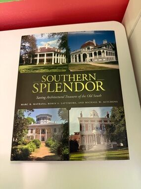 Southern Splendor Coffee Table Book - Green & Black Cover